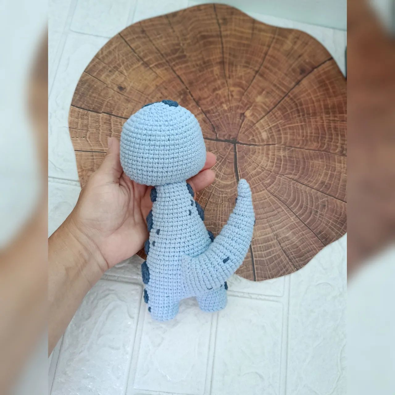 Dino de amigurumi - Foto 3