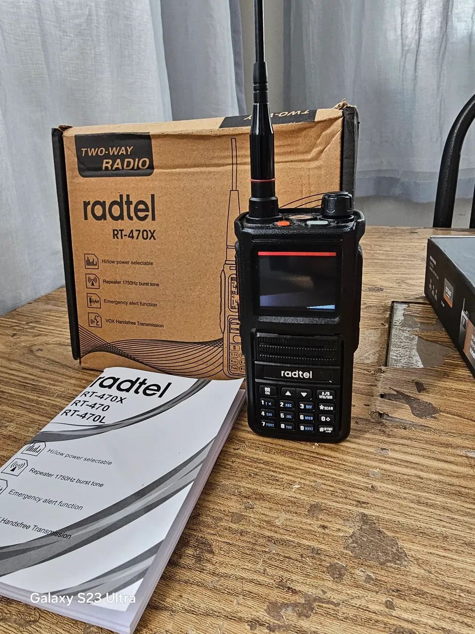 Rádio rt 470x uhf vhf fm am  - Foto 2