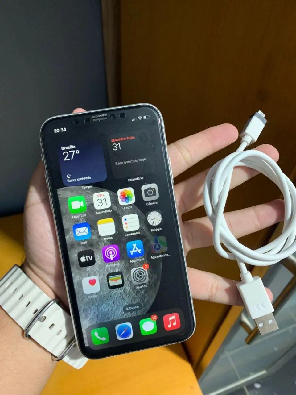 iPhone XR Branco 128 GB