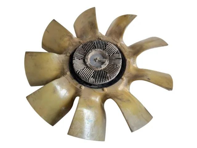 Hélice Radiador Com Viscosa Ford Cargo Volks Cummins Isb