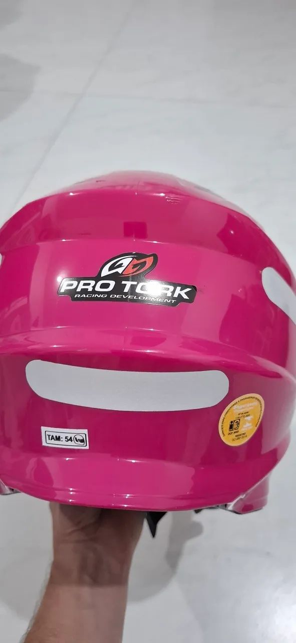 Capacete infantil 54 Pro Tork - Foto 5
