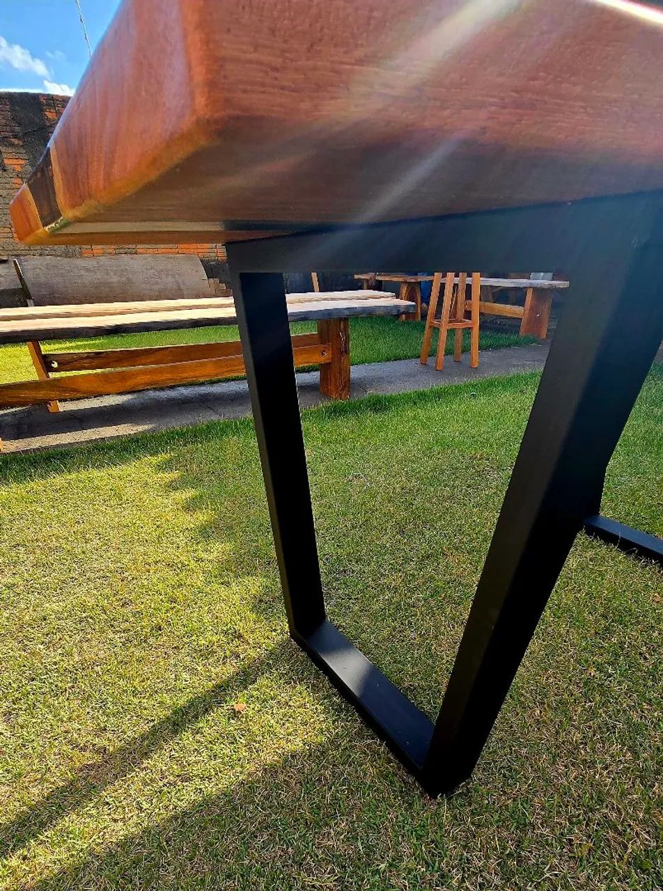 River Table Angelim Pedra 1.58mts - Foto 4
