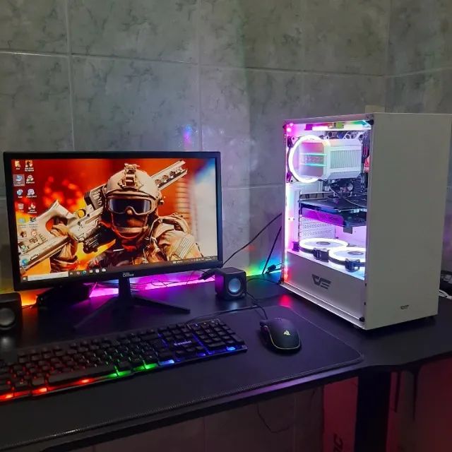 PC Completo Intel Core i7 + Monitor 20" + Placa de vídeo de 4GB - Foto 3