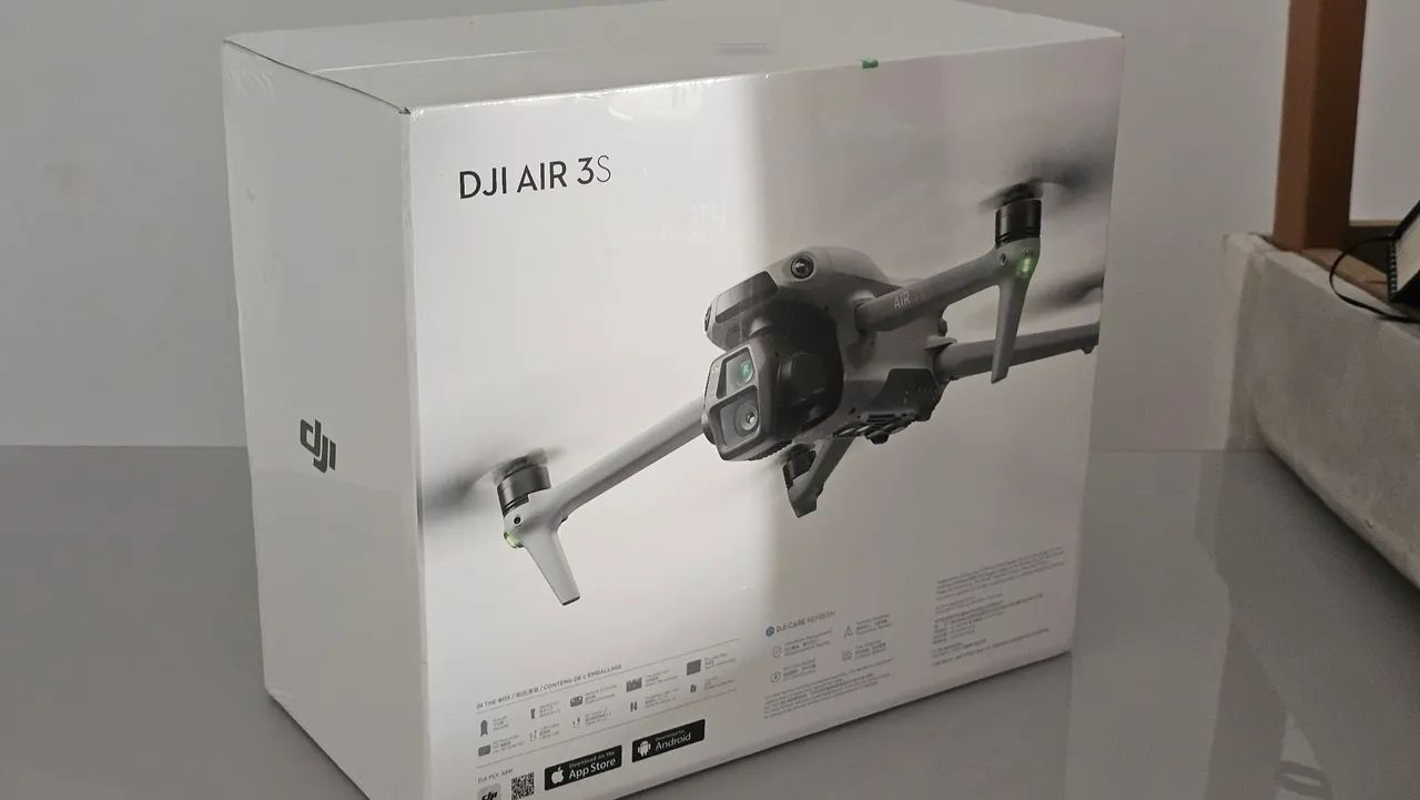 Dji Air 3s Flymore combo com Rcn3 lacrado Anatel - Foto 4