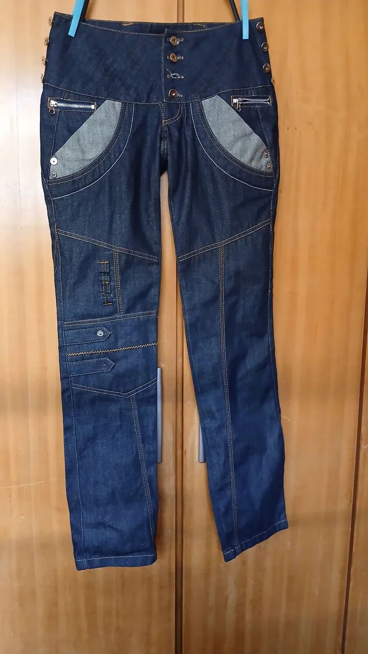 CALÇA JEANS T/40 - Foto 2