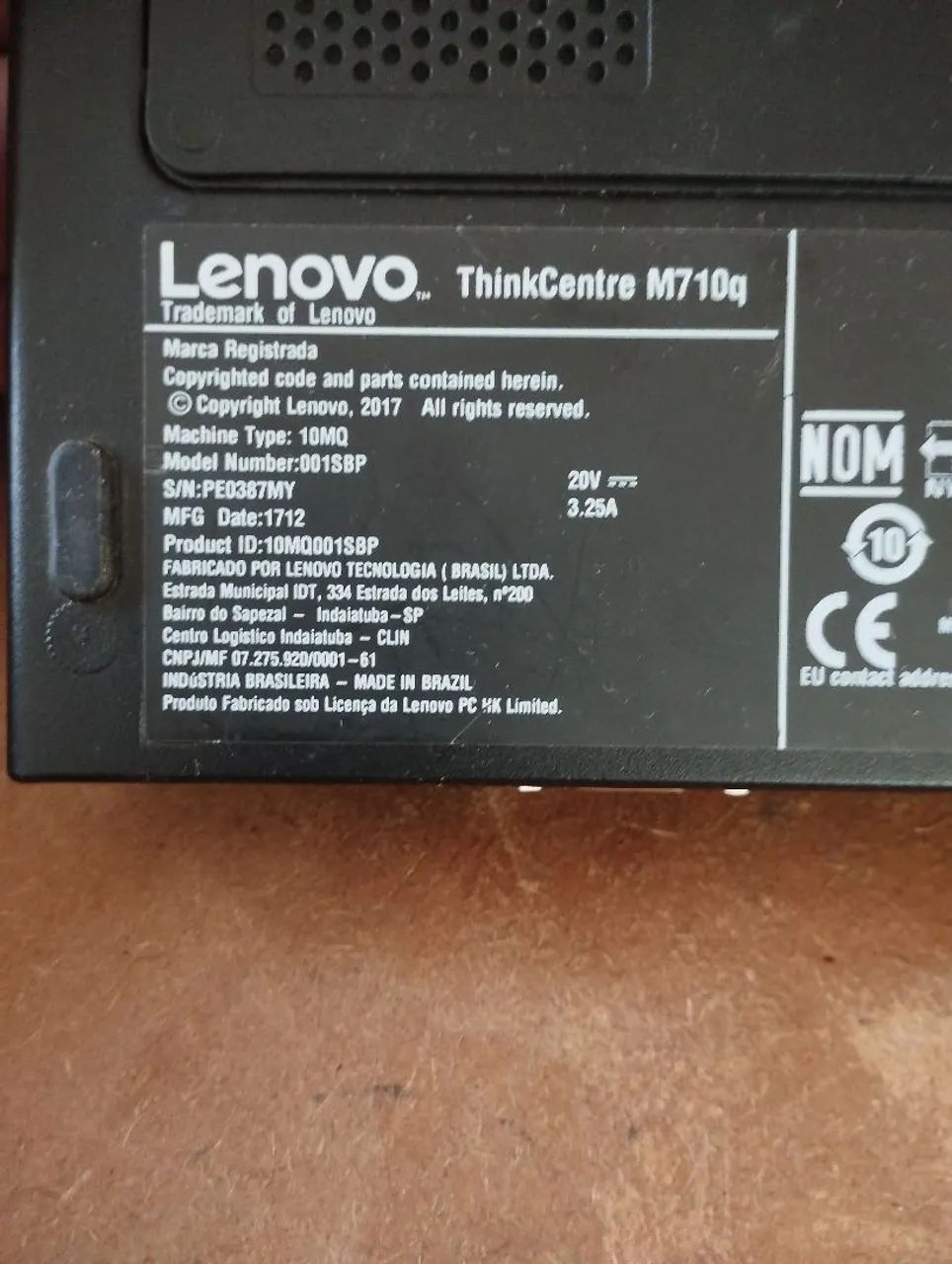CPU mini Lenovo i5 oitava, 8gb, SSD 480gb - Foto 4