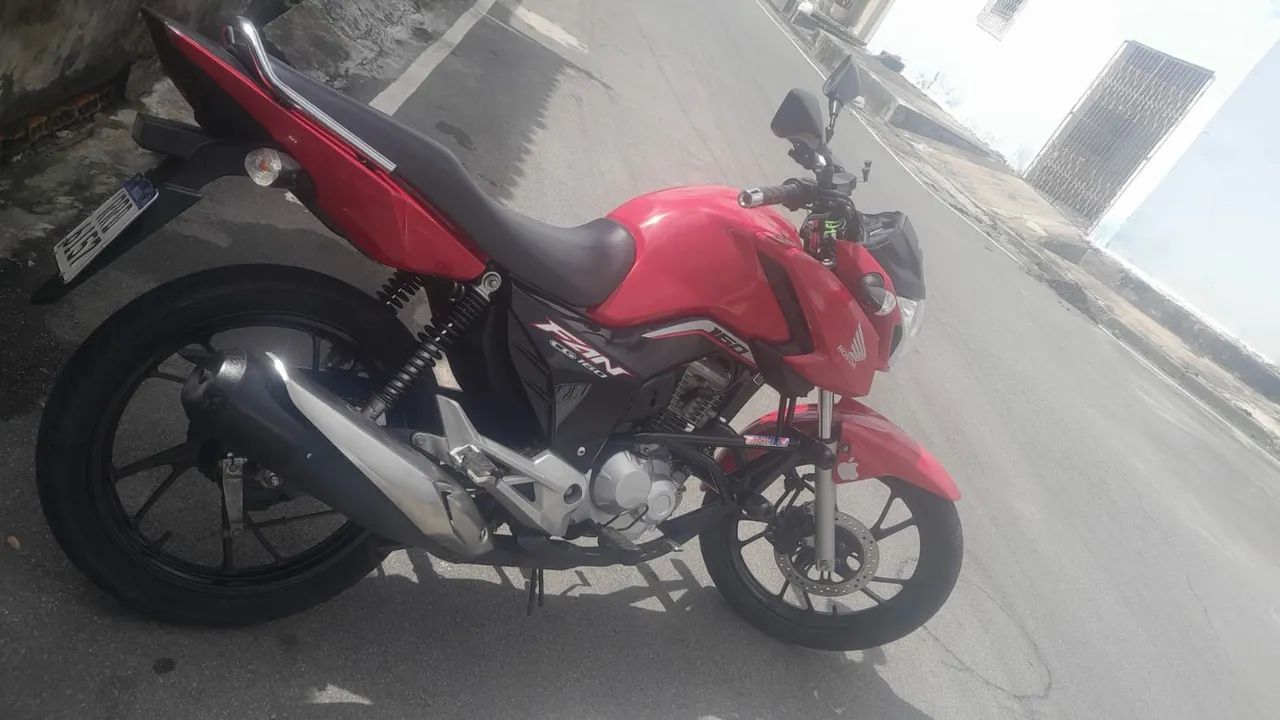 Vendo 160 fan vermelha  - Foto 3