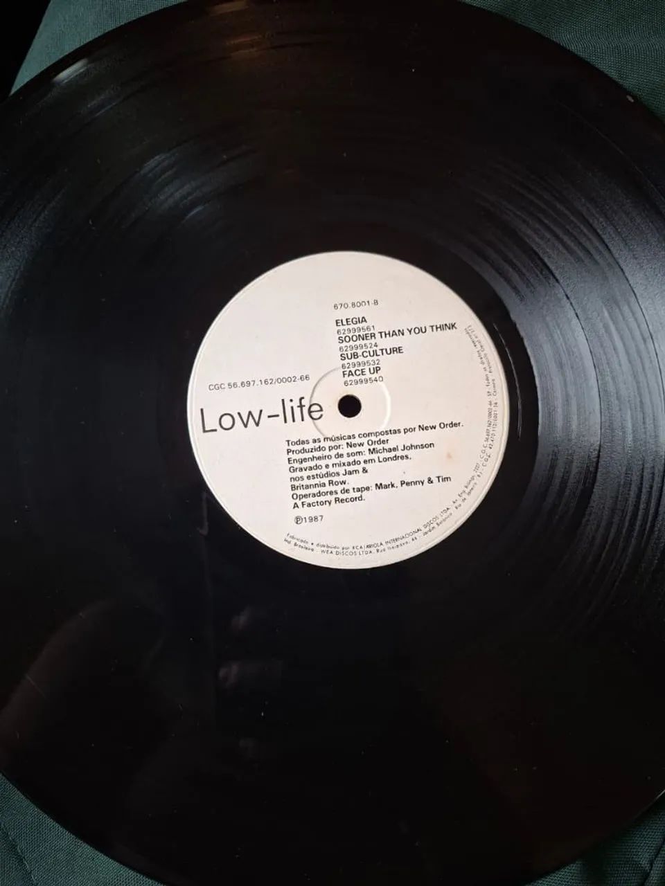 New Order - Low Life - LP - CDs, DVDs etc - Brás, São Paulo
