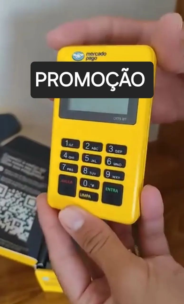 Maquininha de cartão point mini compacta