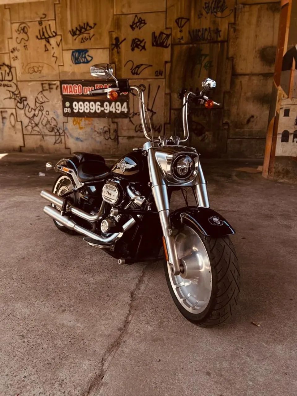 Harley Davidson fatboy 114