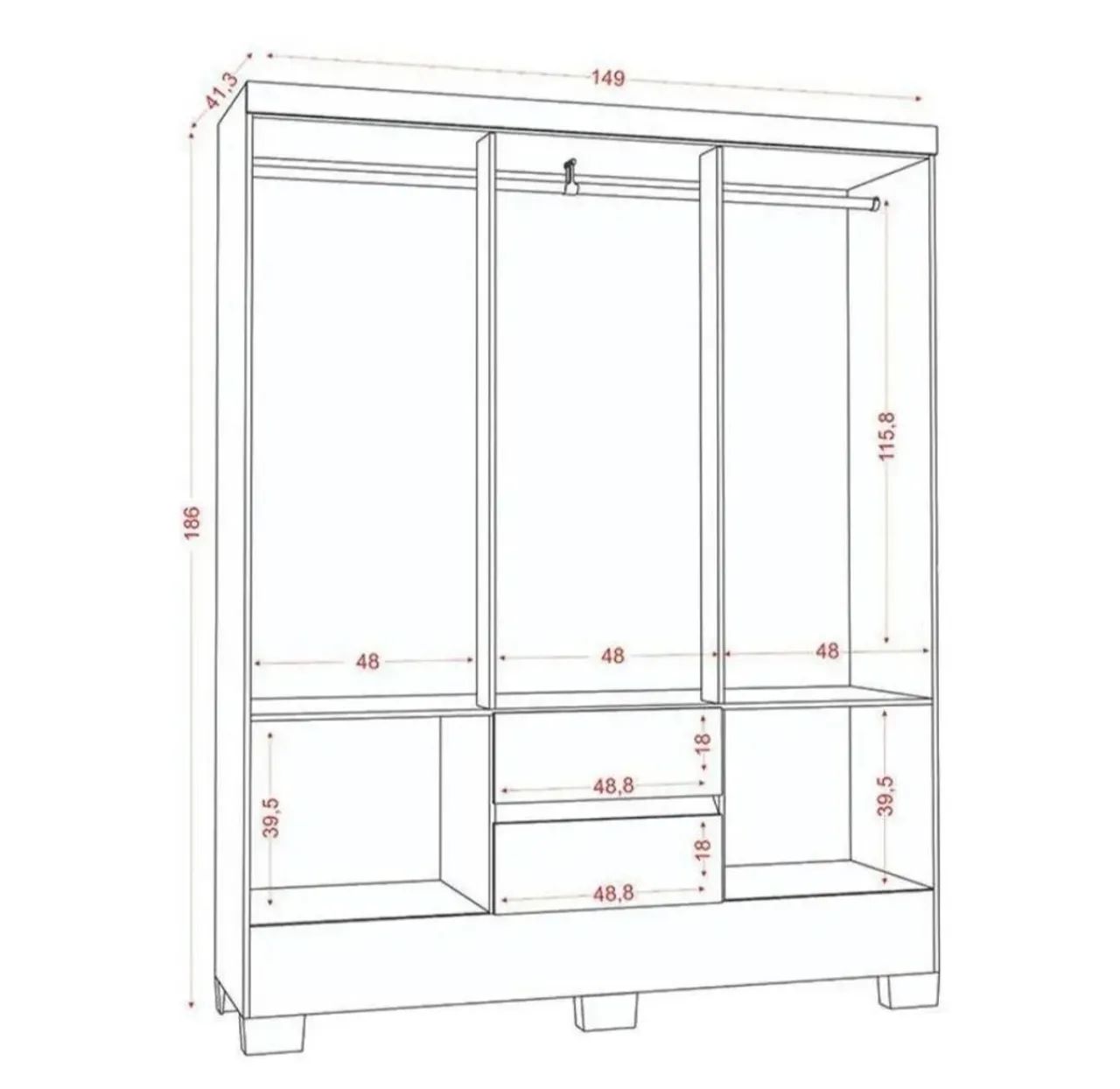 GUARDA ROUPA  - Foto 3