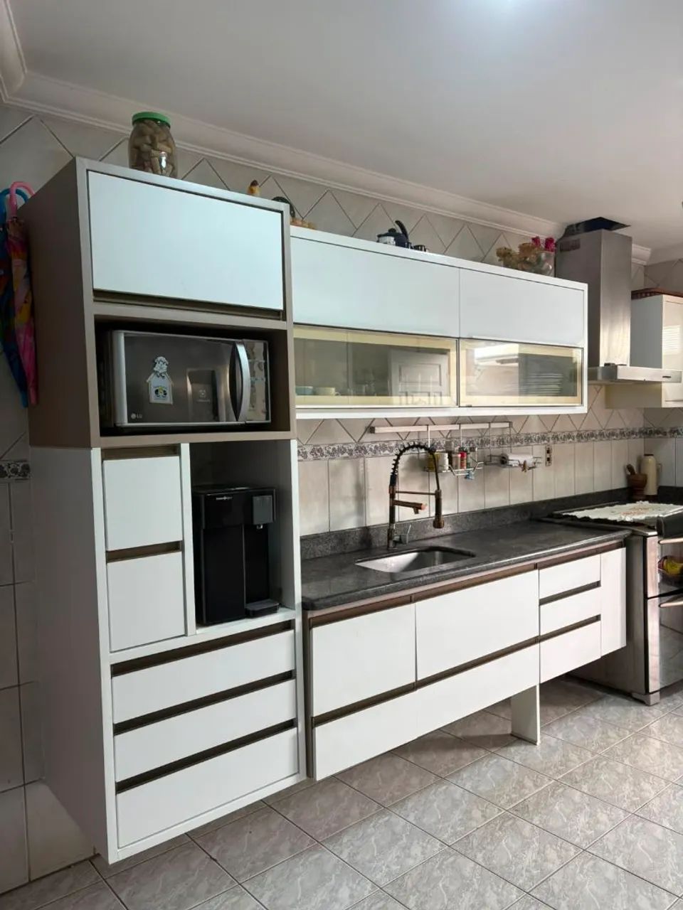 Armários de cozinha em MDF e coifa - Foto 3