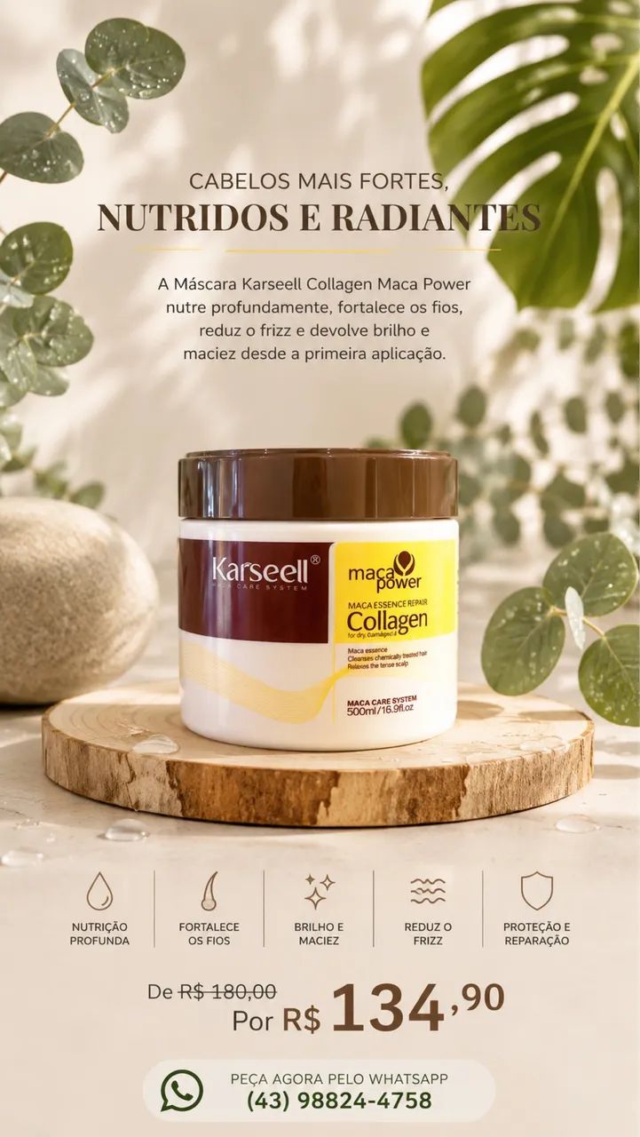Karseell - Máscara Capilar 