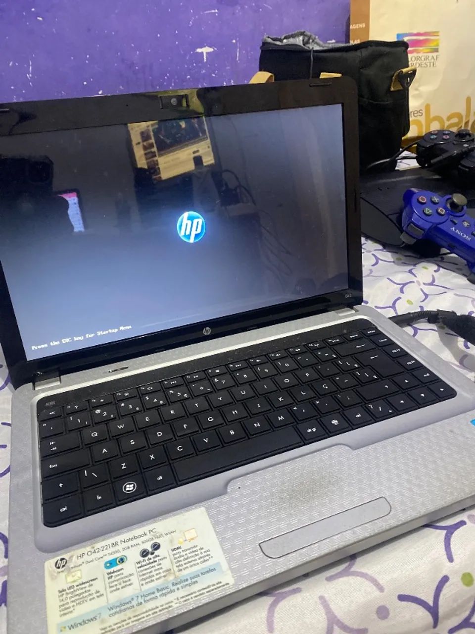 Notebook HP G42 com pequeno defeito  - Foto 2
