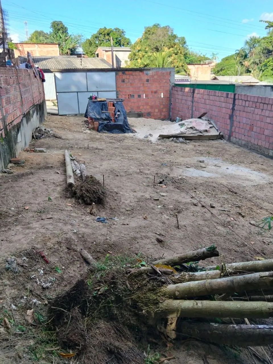 Vendo terreno com construção iniciada - Foto 2