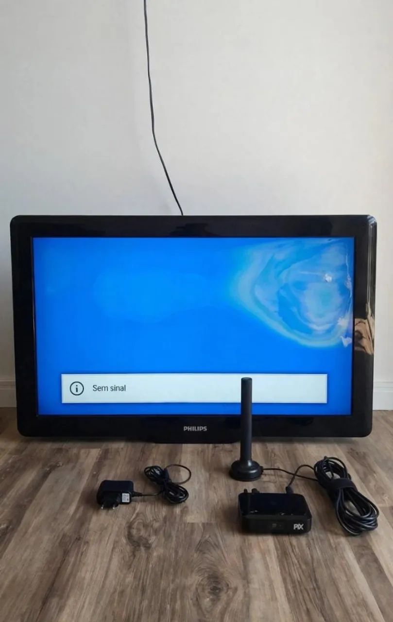 TV PHILIPS COM MANCHA NA TELA PRECO DE DESAPEGO