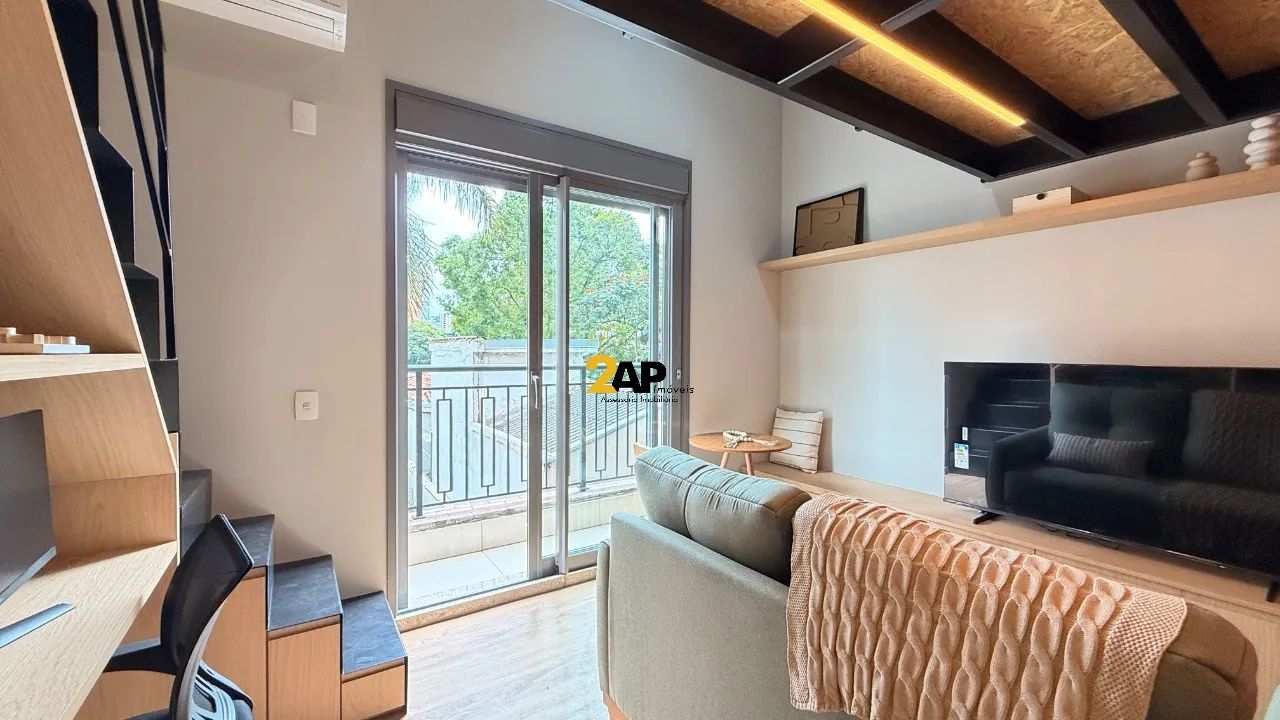 Apartamento Studio mobiliado a venda e locação em Moema com 22m²