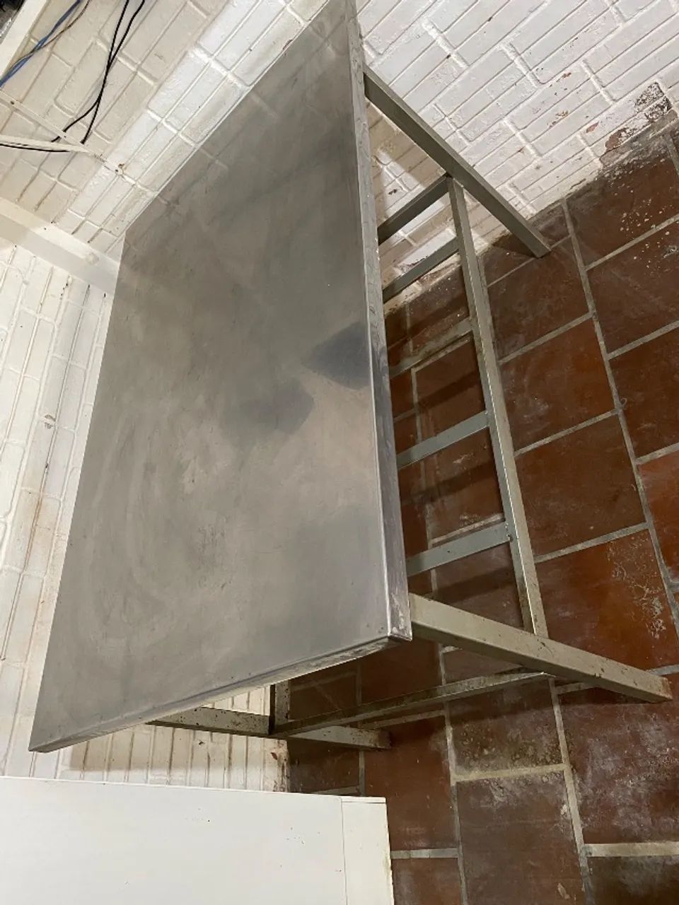 Mesa de serviço aço inox  - Foto 4