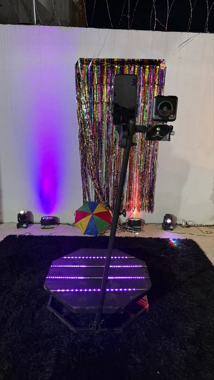 Plataforma 360 com led