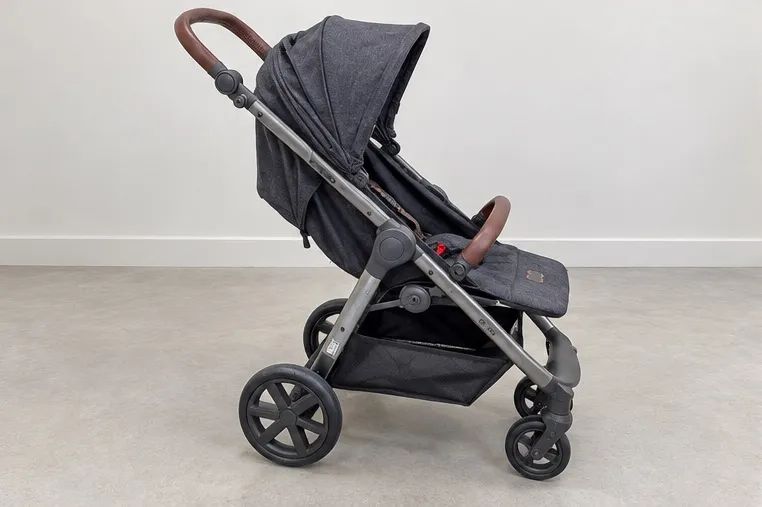 carrinho de bebe abc design cinza - Foto 2