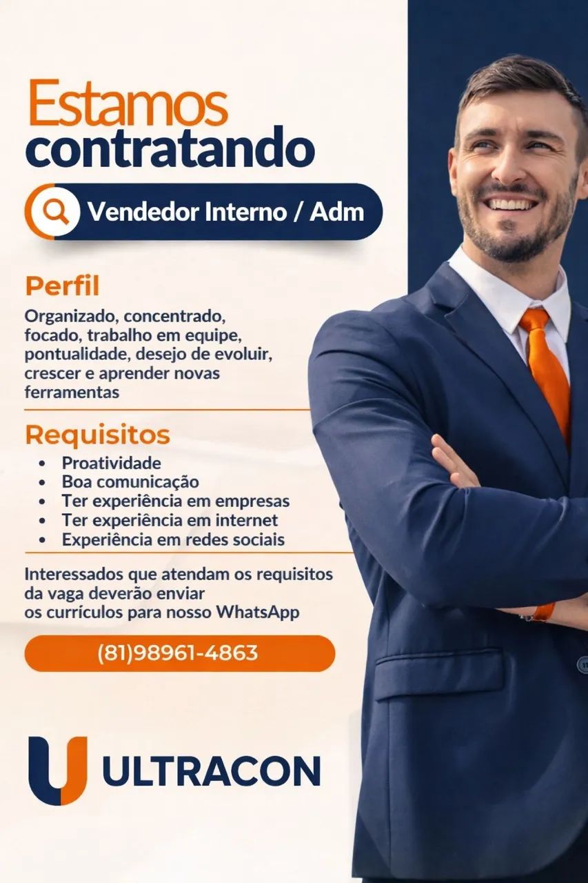 Vagas para consultor(a) de vendas
