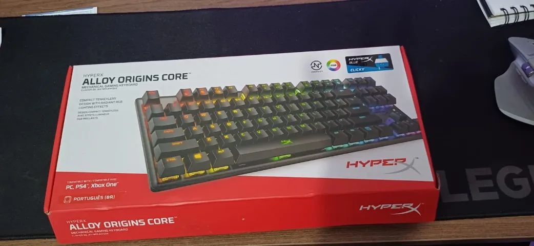 Teclado Mecânico HyperX Alloy Origin Core RGB - Foto 3