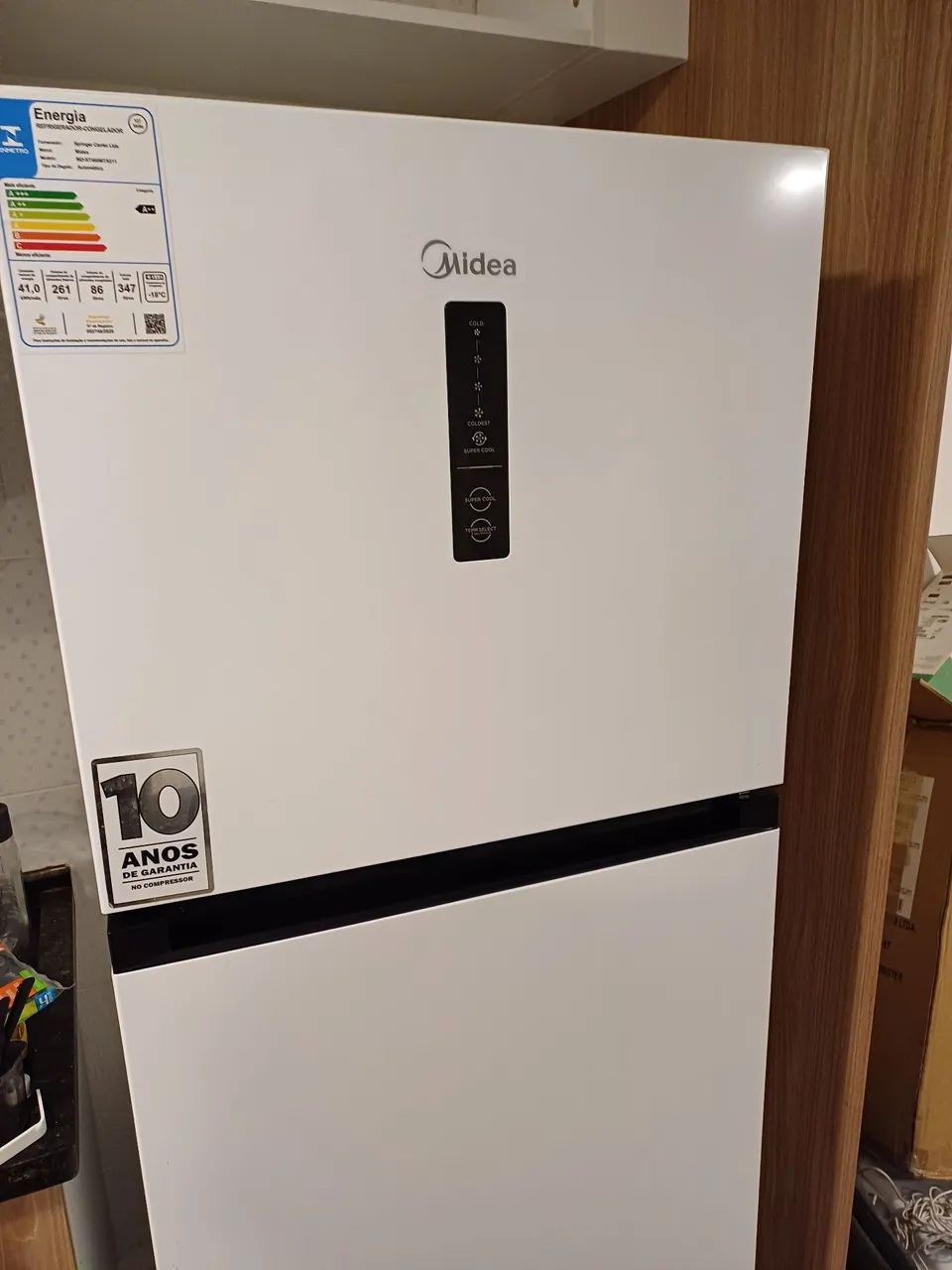 Geladeira duplex Frost Free 347 L Midea