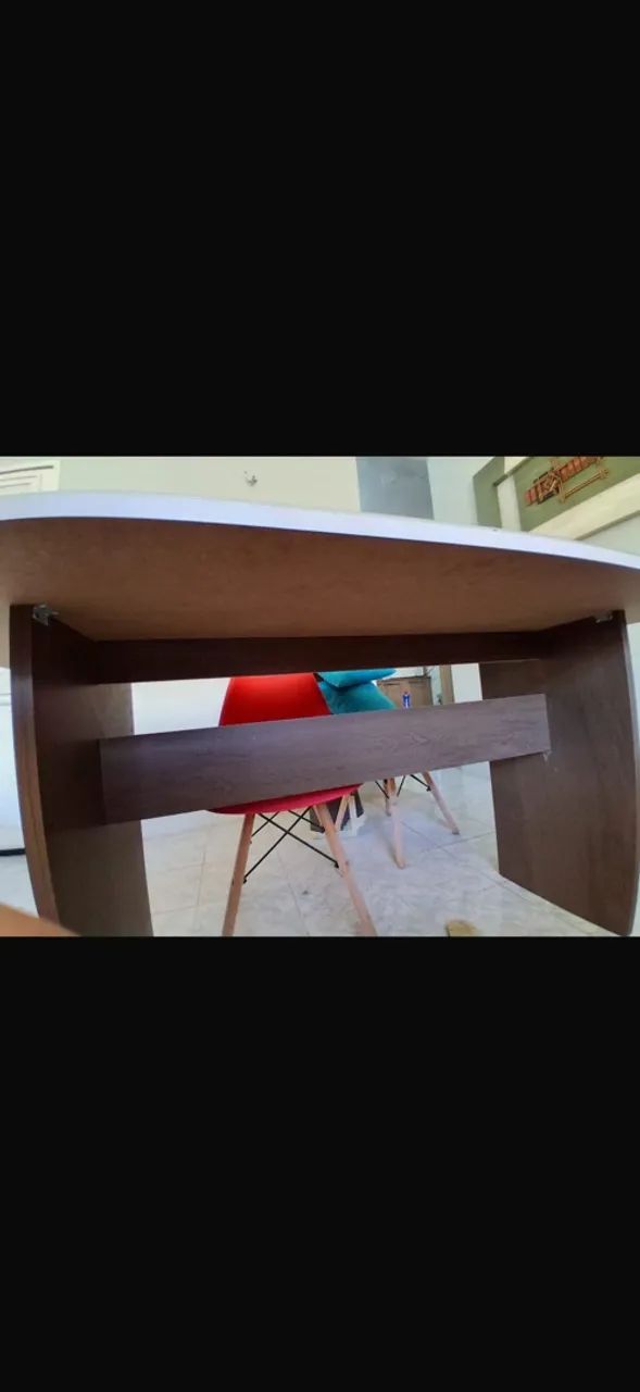 Mesa mdf com 4 cadeiras!!! Já  é o menor preço! - Foto 2