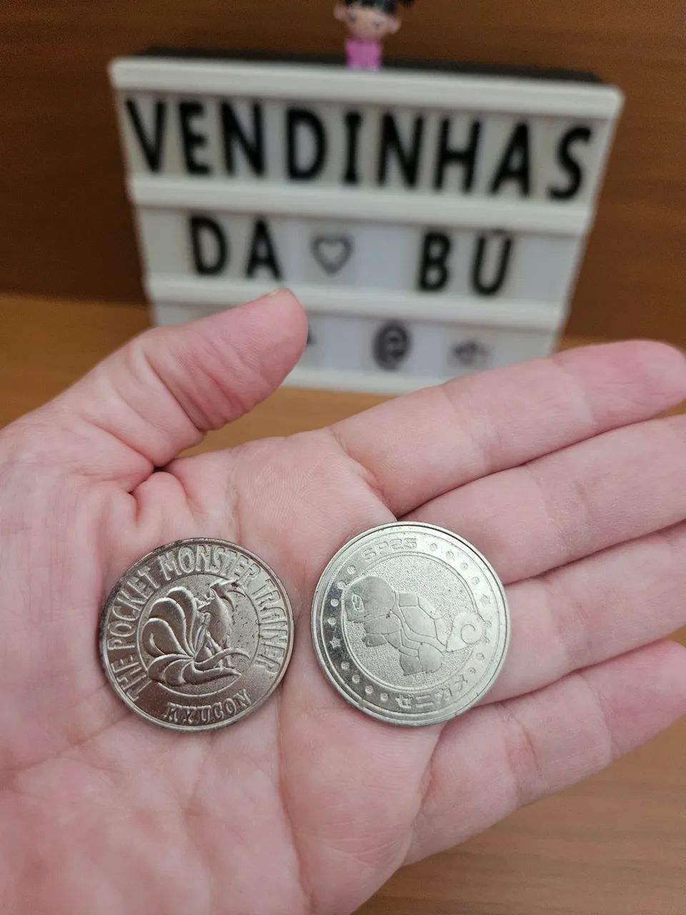 Dragon Ball e Pokemon moedas de metal importadas - Foto 5