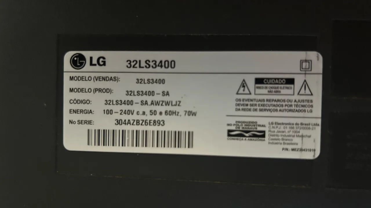 Vende uma tv de 32 polegadas da marca LG - Foto 2