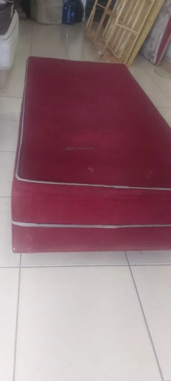 Cama Solteiro Espuma Usada Higienizada (ENTREGA GRÁTIS) - Foto 3