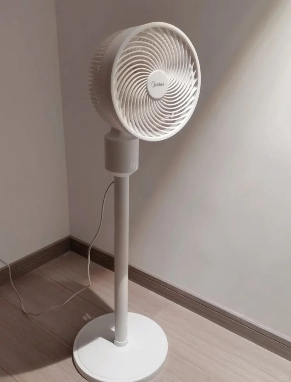 Doação de ventilador funcionando 