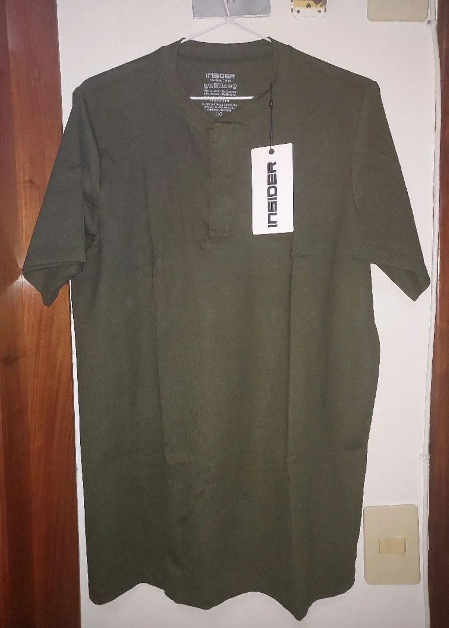Camisa Henley Core INSIDER Nova - Foto 2