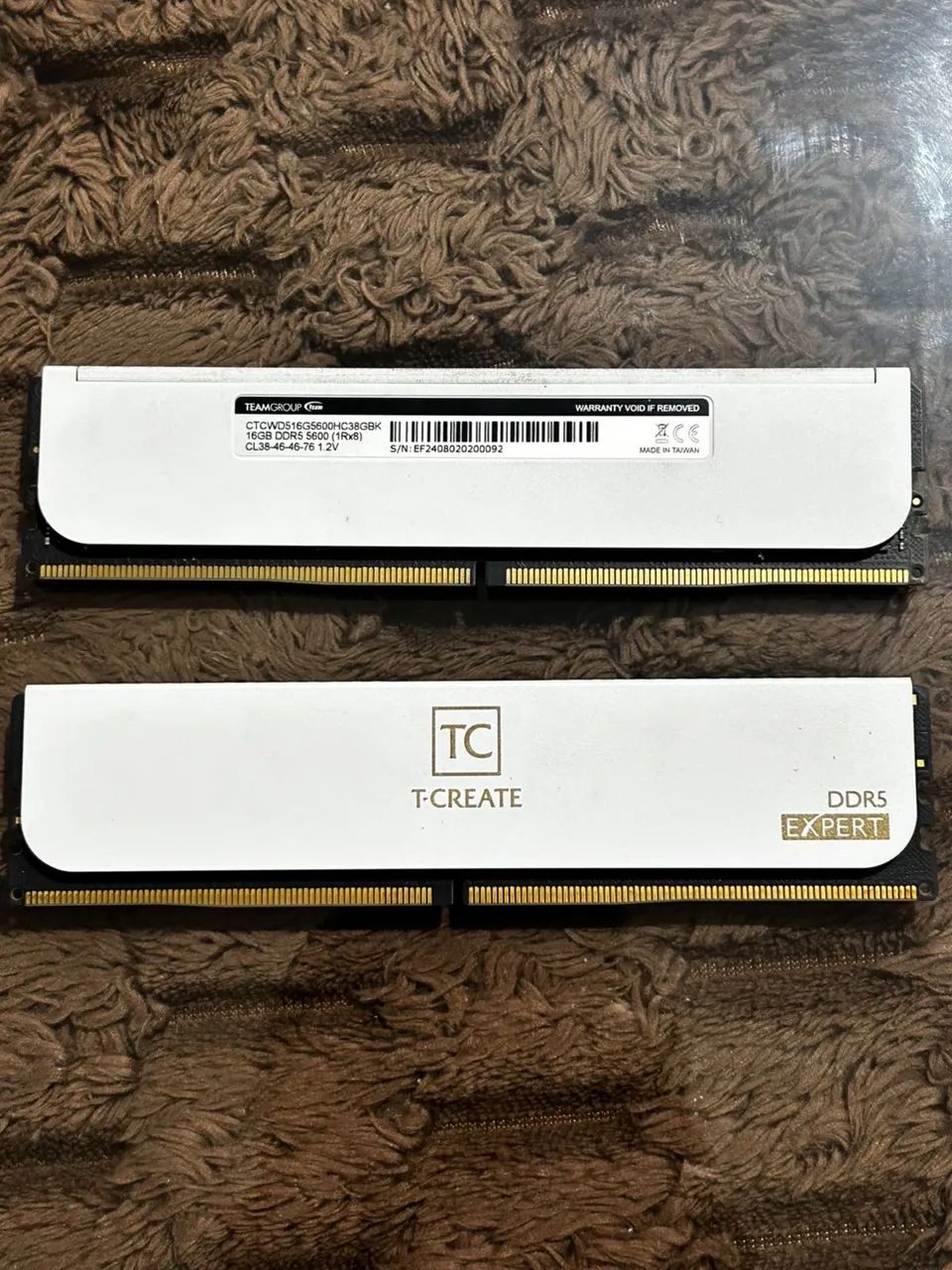 Memória ram DDR5 32gb T CREATE