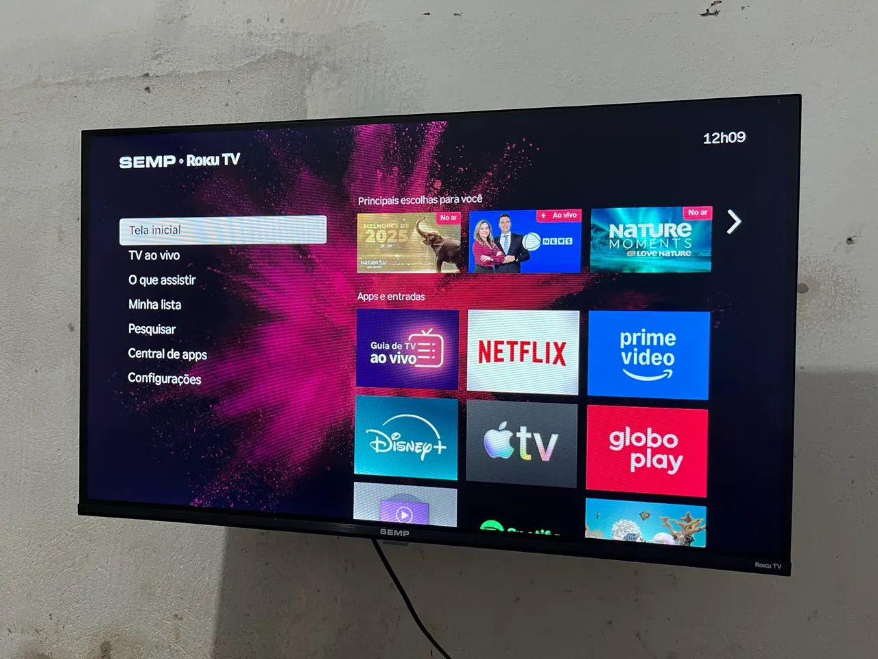 Tv semp 32 polegadas,semi nova,5 meses de uso e com nota fiscal - Foto 5