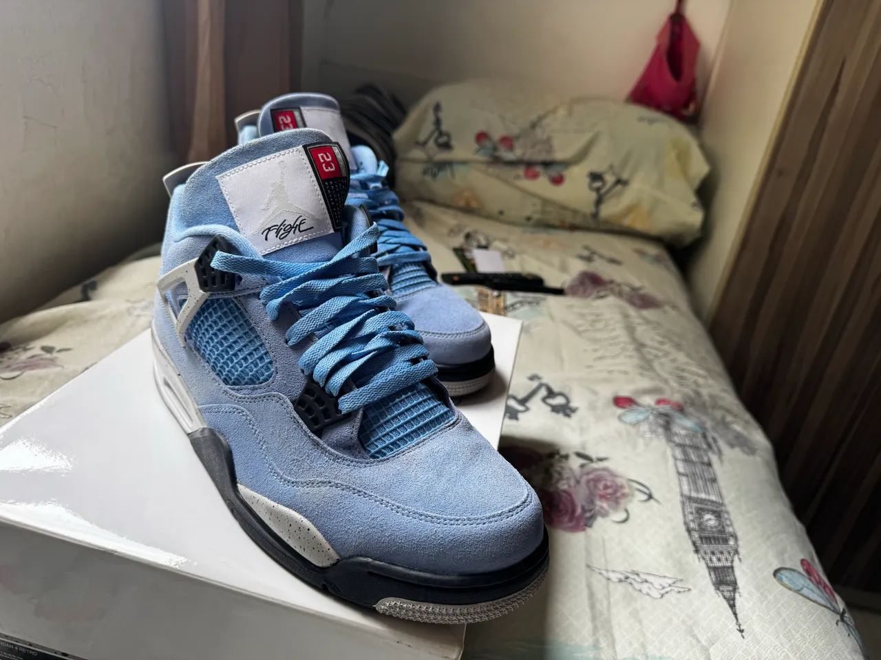 jordan 4 blue university - Foto 3