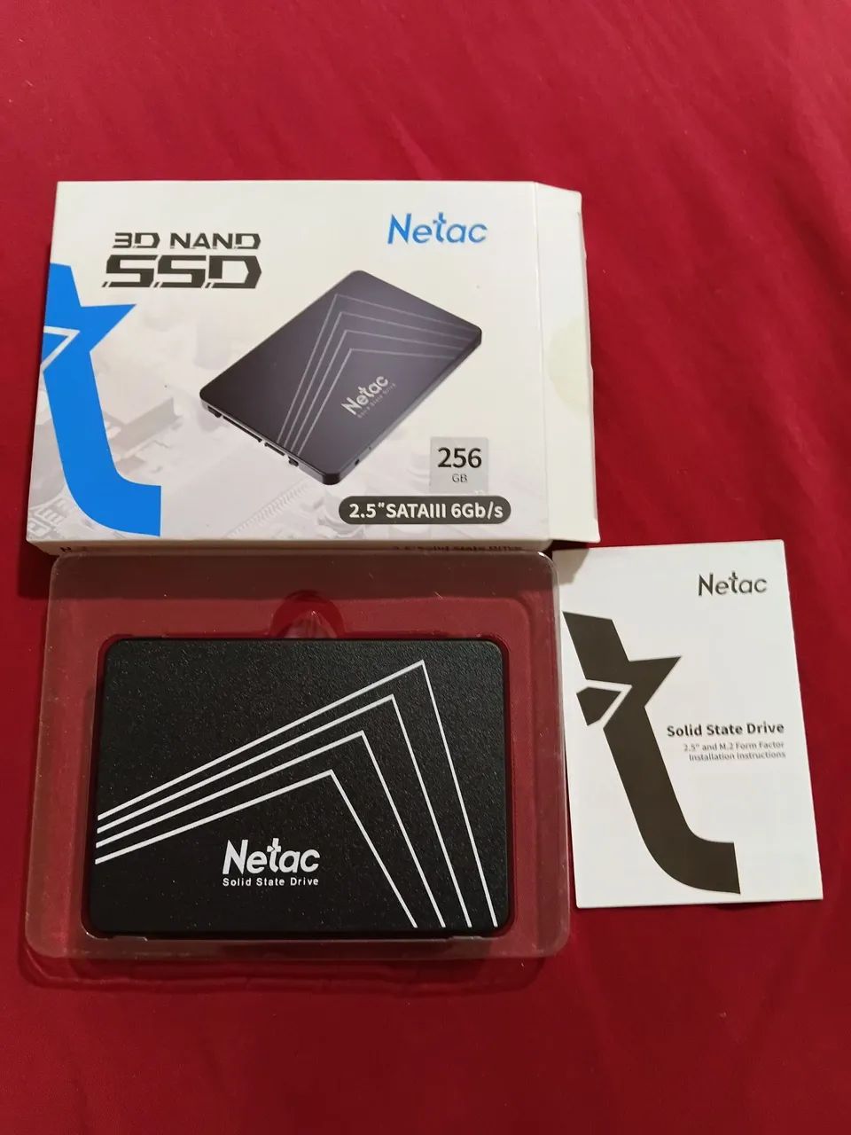 SSD Netac 256gb sata 3.0