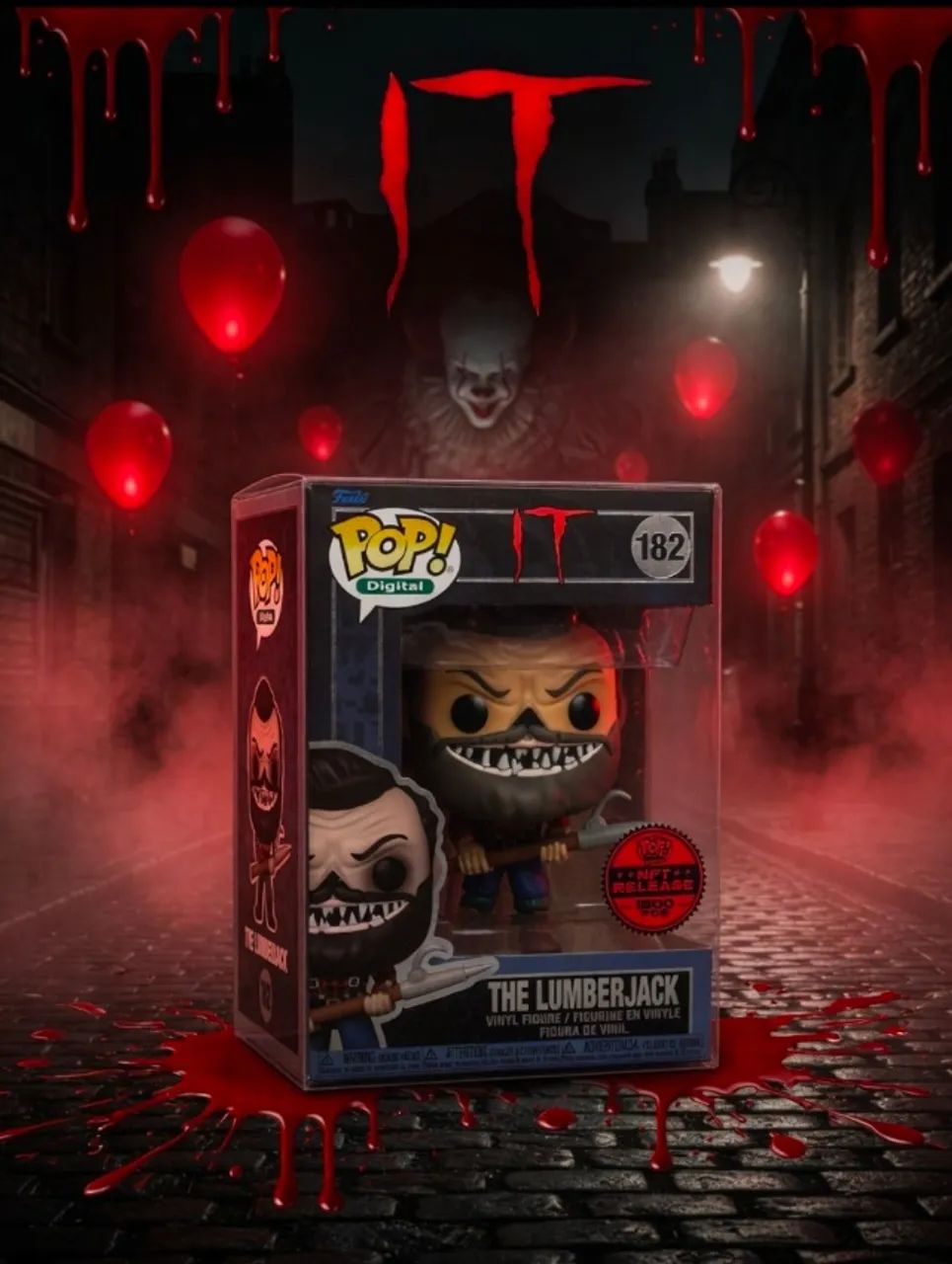 Funko Pop The Lumberjack NFT IT Exclusivo 1800 peças #182
