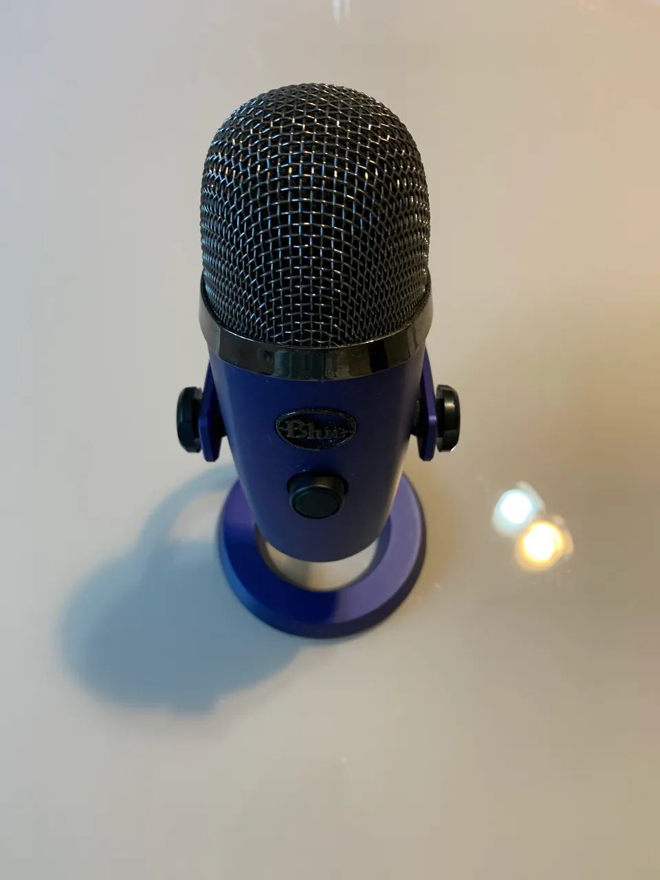Microfone Blue Yeti Nano Azul