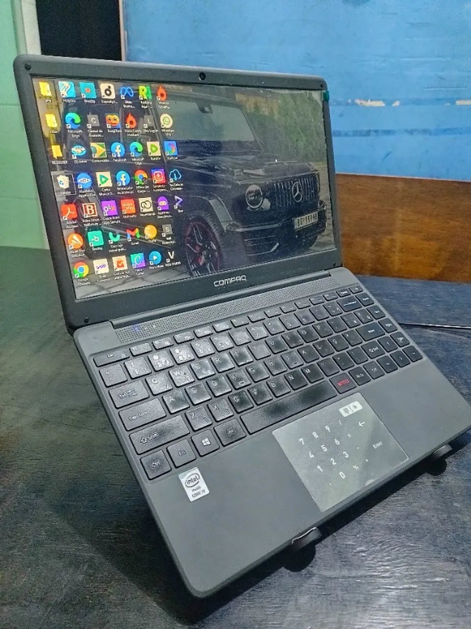 NOTEBOOK COMPAQ PRESARIO CQ - 27 4GB INTEL COREI3 / 256GB - USADO - Foto 3