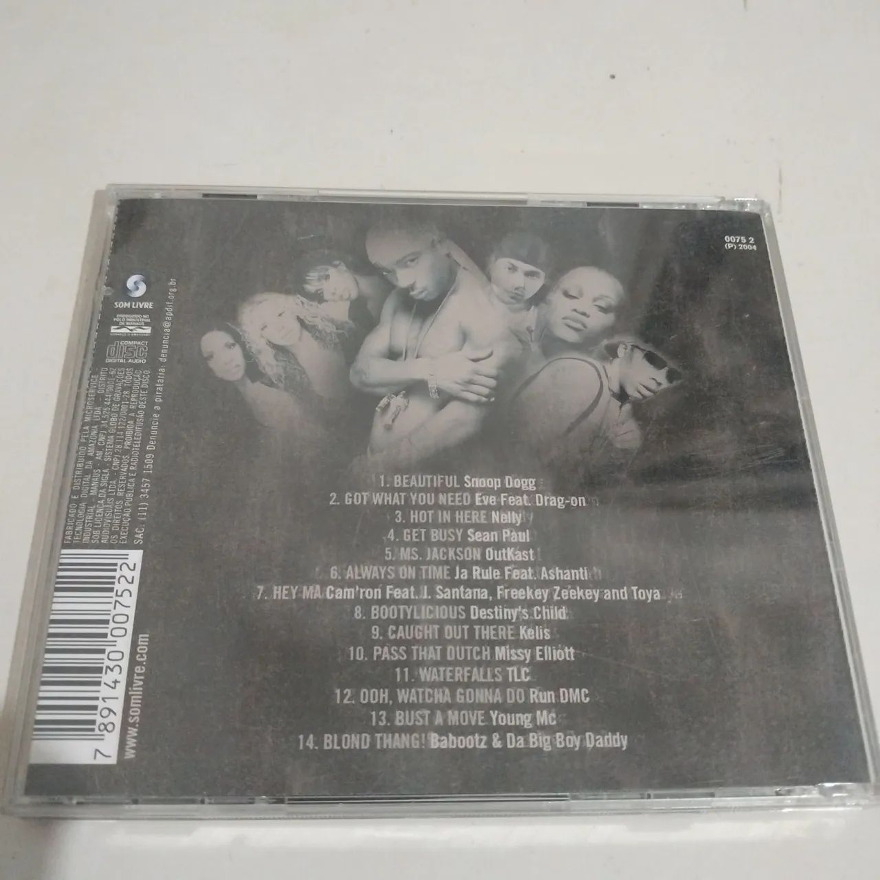 Cd 100% Black ano 2004  rap hip-hop internacional - Foto 2