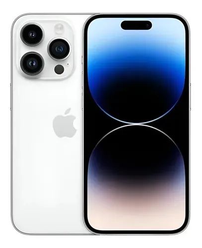 iPhone 14 Pro 256GB Prata - Único dono, impecável, completo na caixa com cabo original.
