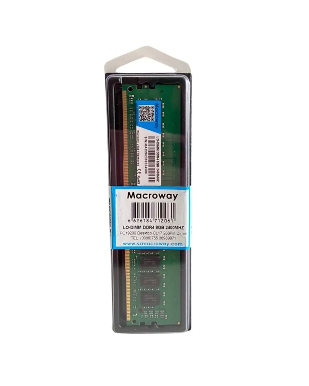 Memória RAM, DDR4, 8GB, 2400MHz, Desktop - MACROWAY - Foto 3