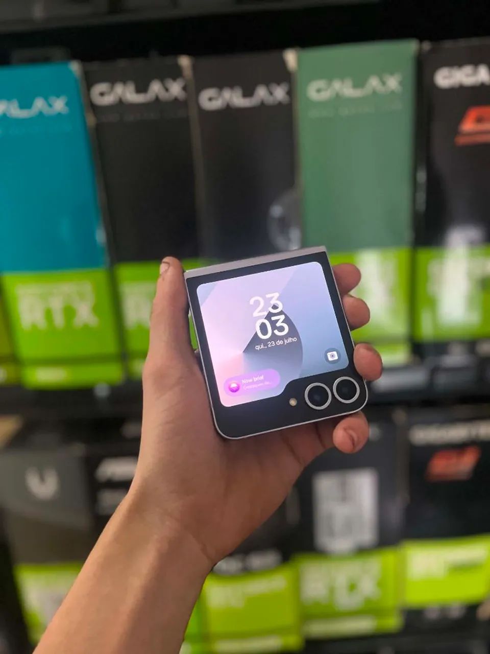 Samsung Zflip 6 256gb impecável  - Foto 2