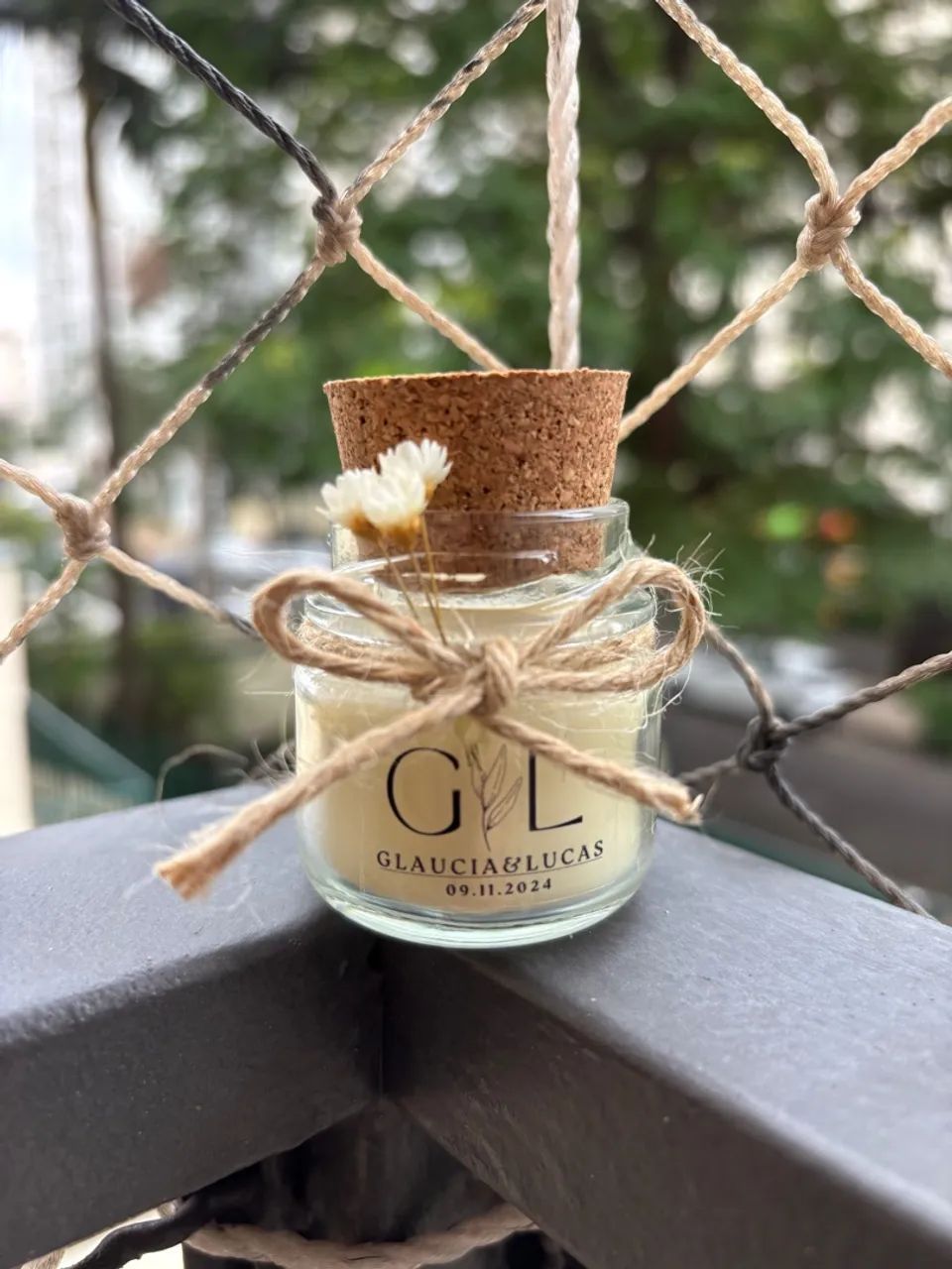 Velas aromáticas presenteáveis 