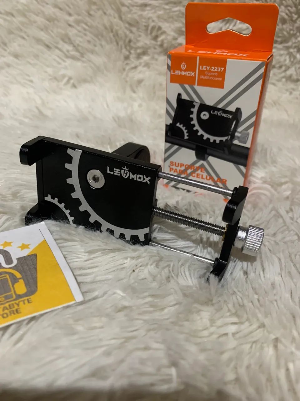 Suporte De Celular Para Moto E Bicicleta Universal Lehmox Novo Imperdível!!!