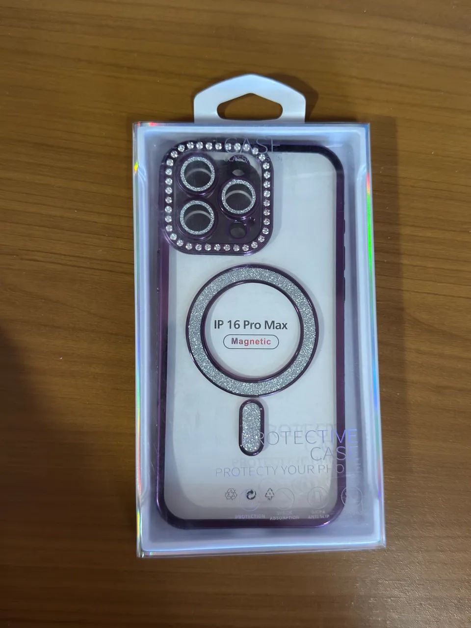 iPhone 16 Pro Max Capinha MagSafe Strass