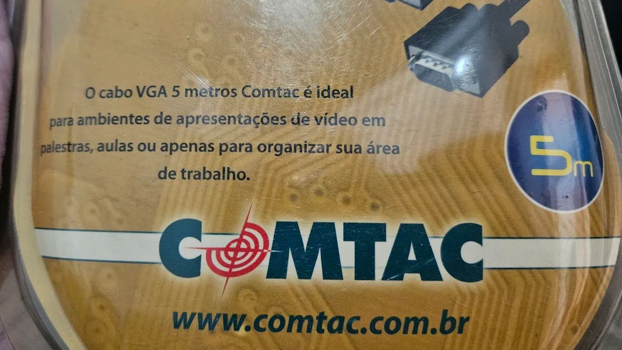 Cabo VGA Comtac (5 metros) - Foto 2