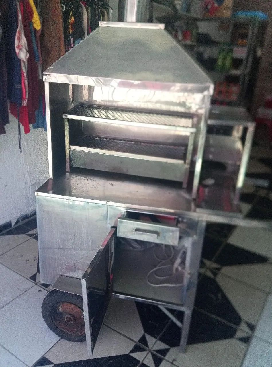 Carrinho de churrasco 