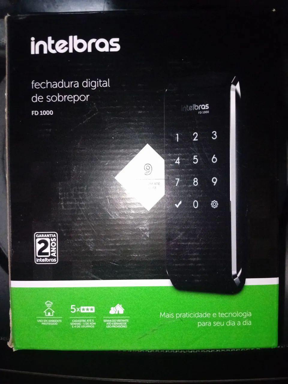 Fechadura eletronica intelbras fd 1000